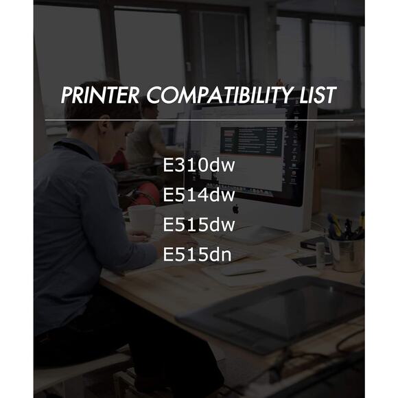 Green Toner Supply Drum Unit – Compatible Replacement for Dell E310dw, E514dw - Picture 2 of 5